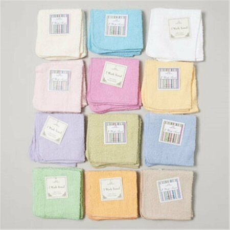 RGP 12 X 12 Wash Cloths Assorted Colors, 144PK 227